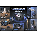 UPS de CD 25 W / Entrada 120 Vca / Salida 12 Vcd / Clavija NEMA 5-15P de entrada / Batería de Litio