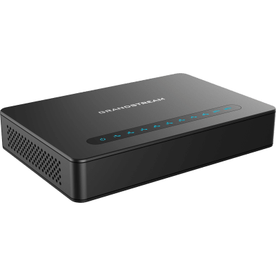 Gateway 8 Puertos FXS (Conectar Teléfono Análogo) con Router NAT Gigabit / 2 Perfiles SIP / Cifrado AES / Conferencia de Voz 3 Participantes / Calidad de Voz HD / Fax T.38 / 2 Puertos Gigabit / Aprovisionamiento Automatizado TR069