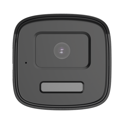 [Audio Bidireccional + Dual Light + ColorVu] Bala TURBOHD 4K (8 Megapixel) / Lente 2.8 mm / 40 mts IR EXIR + 40 mts Luz Blanca / Micrófono y Bocina Integrado / Exterior IP67 / Metal / dWDR