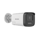 [Audio Bidireccional + Dual Light + ColorVu] Bala TURBOHD 4K (8 Megapixel) / Lente 2.8 mm / 40 mts IR EXIR + 40 mts Luz Blanca / Micrófono y Bocina Integrado / Exterior IP67 / Metal / dWDR
