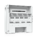 Enterprise Access Hub/Concentrador de Acceso Empresarial con Control de Entrada y Salida de hasta 8 Puertas y Soporte de Respaldo de Batería