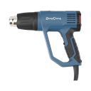 Pistola de Calor de 1600W, con 3 niveles de Temperatura variable, Incluye 2 Boquillas