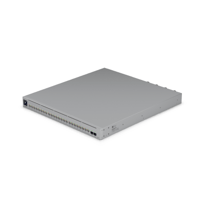 Enterprise Campus 24 PoE, Switch Empresarial Etherlighting™ PoE+++ Capa 3 de 24 Puertos (16 x 10 GbE y 8 x 2.5 GbE)  y 2 Puertos SFP28 de 25 G de Alta Disponibilidad