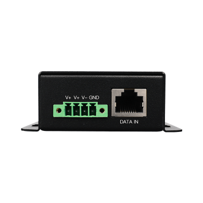 Inyector PoE Industrial / Ideal para Aplicaciones Solares / Entrada 9-32 Vcc / Salida PoE pasivo 24V / Conexión plug and play / Ideales para Enlaces Inalámbricos (Ubiquiti, Cambium, Mimosa, MikroTik)