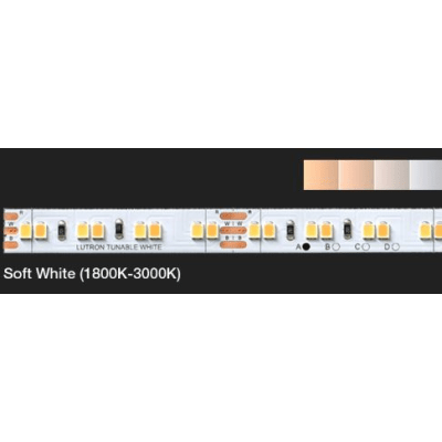 (RadioRA3) LUMARIS KIT Tira LED 1800K - 3000K inteligente integrable con RadioRA3 de Lutron