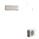 Kit de Canaletas Para la Organización de Tuberías y Cables Eléctricos en Instalaciones de Aire Acondicionado, Uso en Interiores y Exteriores, PVC Rígido, Ideal Para Minisplit, Contenido de Kit (11 Piezas), (3000-00000)