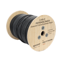 Cable Fotovoltaico Negro / Cobre Estañado / 6 mm² (10 AWG) / 2000V / Rollo de 500 m / / UL 4703 y TUV
