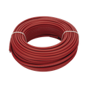 Cable Fotovoltaico Rojo / Cobre Estañado / 6 mm² (10 AWG) / 2000V / Rollo 50m / UL 4703 y TUV