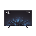 Monitor LED Full HD 43" / Ideal para Oficina y Hogar / Uso 24-7 / Entrada HDMI/VGA/USB / Compatible con Montaje VESA (200 X 200) / Bocinas Integradas