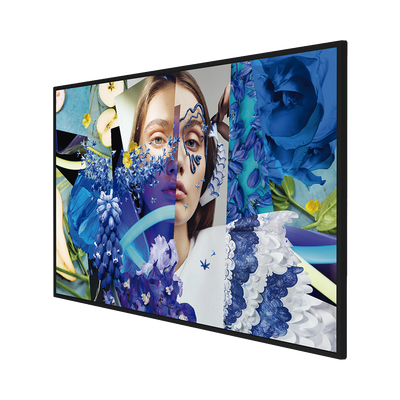 Pantalla LED de 65" para Publicidad Digital / SLIM / Programación de Horarios / Contenido Personalizado / Sistema Operativo Android / 2 Entradas USB / WiFi