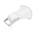 Bocina (Altavoz IP ) | Tipo Trompeta | 25 Watts | 24VCD | Exterior IP67 | Metal | Entrada de alarma | Voceo en tiempo real | Calendarización de audios | Síntesis de Voz (TTS)