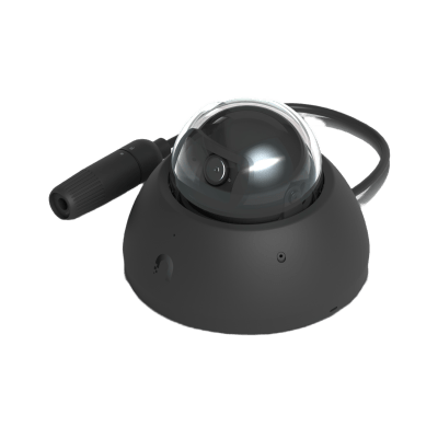 Cámara UniFi Protect G5 AI Dome Negro, Para Interior o Exterior, 4K (8MPX), Ángulo 109.9°. Visión Nocturna IR Hasta 40m, Detecciones Inteligentes de Rostros y Placas, Audio Bidireccional, Protección IP66, Anti-Vandalismo