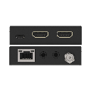 Extensor HDMI 4K@60Hz | PoC Bidireccional | HDR y Dolby Vision | Audio ARC y Óptico | Transmisión hasta 70m por CAT6