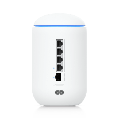 Dream Router 7 Cloud Gateway de 10G de Escritorio con WiFi 7 Integrado, Switch de 4 Puertos, Almacenamiento microSD y Compatibilidad Total con Full Stack UniFi