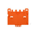 Placa de Retención de Cables / Para Portadores de Montaje / Serie 221 y 222 / Snap-in / 4 mm Ancho / 5.6 g Peso