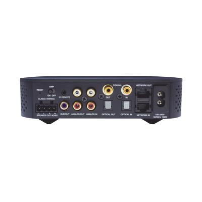Amplificador una Zona, 2 Canales, 50 W por Canal, con Chromecast, Alexa Cast, Airplay, Spotify Connect: funciona con Google Assist