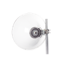Antena Direccional de Alto Rendimiento/ Parábola profunda para mayor aislamiento al ruido/ Conector guía de onda para radio C5x y B5x / 3 ft / 4.9 a 6.4 GHz / Ganancia de 32 dBi / Soporte de acero inoxidable / Incluye montaje.
