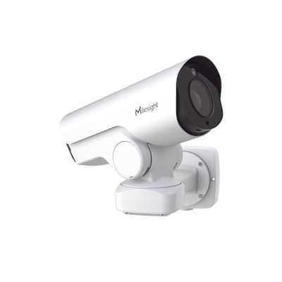 Cámara de Red Bullet PTZ 12X / Zoom Óptico 12X / Smart IR II / Alta Tasa de Cuadros 100fps  / Super WDR Pro 3 en 1 / Protección IP66 / Integración Onvif