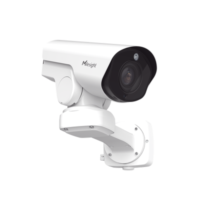 Cámara de Red Bullet PTZ 12X / Zoom Óptico 12X / Smart IR II / Alta Tasa de Cuadros 100fps  / Super WDR Pro 3 en 1 / Protección IP66 / Integración Onvif