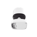 Cámara Bullet de Red Mini Panorámica 180° AI / 4K / Super WDR 120dB / Micrófono Integrado / IP67-IK10 / Soporte PoE / Almacenamiento 1TB / Analítica IA VCA 8 Modos