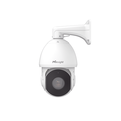 Cámara Domo de Velocidad de Tráfico Vial AI / 4 Megapíxeles / Sensores Starlight / Smart IR II / LPR y Reconocimiento de Placas / Analítica Avanzada / Smart Rain-Sensing Wiper / Resistente a Intemperie IP66 / Digital Zoom 16X