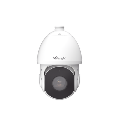 Cámara Domo de Velocidad de Tráfico Vial AI / 4 Megapíxeles / Sensores Starlight / Smart IR II / LPR y Reconocimiento de Placas / Analítica Avanzada / Smart Rain-Sensing Wiper / Resistente a Intemperie IP66 / Digital Zoom 16X