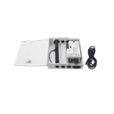 Fuente de Poder / 1 Salida 11-15 Vcc /  5 A / Temporizador Integrado / Con Capacidad de Batería de Respaldo / Requiere Batería / Aplicaciones en sistemas de control de Acceso
