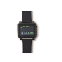 Reloj Receptor Inalámbrico de Muñeca / Display LCD a Color / Batería Recargable / Indicación Visual y Acústica de Alarmas / Almacena hasta 3000 Caracteres / Conexión Inalámbrica por Radiofrecuencia