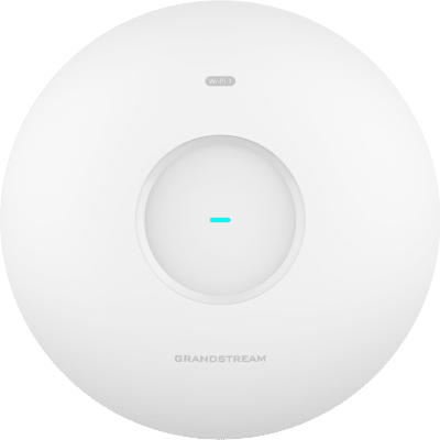 Punto de Acceso Wi-Fi 7 / Triple Banda BE11000 / MU-MIMO 2x2:2 / 384 Clientes Simultáneos / 2 Puertos 5G Ethernet con PoE+ / Cobertura Hasta 175 mts / BLE 5.3 / Gestión Integrada y en la Nube