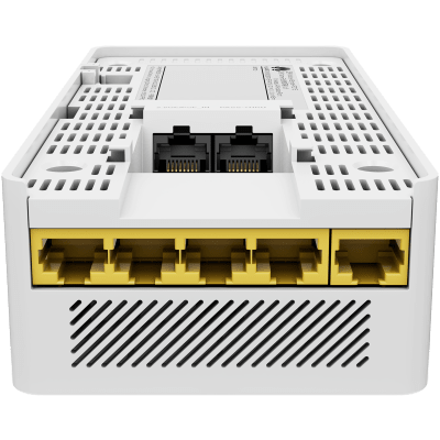 Punto de Acceso Inalámbrico eKit Wi-Fi 7 / 3.57 Gbps / Smart Antenna / Montaje en Pared / Seguridad WPA3 / Gestión Local y en la Nube Gratis / Puerto 2.5GE + 4 GE