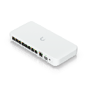 USW Flex 2.5G PoE Switch de 8 Puertos 2.5GbE PoE++, con un Puerto de Enlace Ascendente Combinado RJ45/SFP+ de 10 GbE (No incluye Adaptador ca/cc)