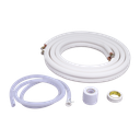 Kit de tubería / 1 / 4"  y 3 / 8 " / Capacidad para minisplit AUFIT / 1 Tonelada / Cinta aislante / Accesorios / Longitud de 4 metros