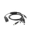 Cable con 5 Vías para Alimentar 4 Cámaras TurboHD y DVR TurboHD Epcom / Hikvision