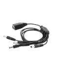 Cable con 5 Vías para Alimentar 4 Cámaras TurboHD y DVR TurboHD Epcom / Hikvision