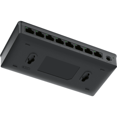 Switch de Red Administrable Capa 2 Lite / 8 Puertos Gigabit Ethernet / VLAN / QoS / Snooping IGMP / Montaje en Pared y Escritorio / Compatible con GDMS