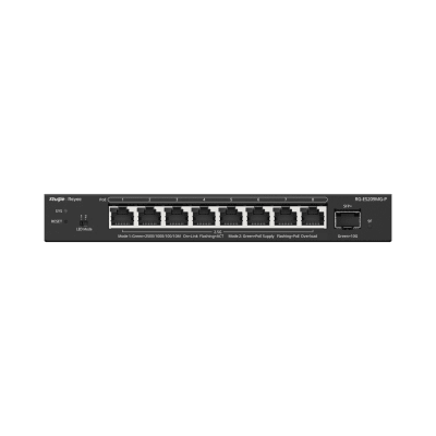 Switch Administrable Capa 2 con PoE+ Multi-Gigabit, 8 puertos 2.5Gb y 1 SFP+ 10G, hasta 130w