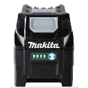 Batería LXT Litio-Ion de 40V 5.0 Ah, con indicador de nivel de carga.