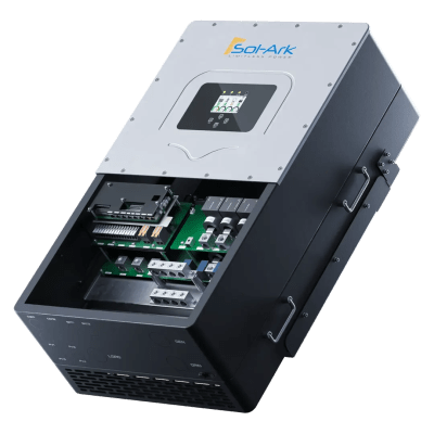 Inversor Hibrido Interactivo SOL-ARK, 30 Kw, 220 Vcc, 3 Fases, IP65, 160-500 Vcc baterias