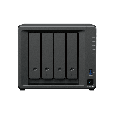 NAS DiskStation DS425+ | 4 Bahías | Intel Celeron J4125 2.7 GHz | 2 GB DDR4 / 2.5GbE + 1GbE | 2 Puertos USB 3.2 Gen 1 | 2 Ranuras M.2 NVMe | Hasta 80 TB | Synology DSM.