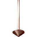Electrodo Puesta a Tierra 20A / Cobre Electrolítico / Filtro Autoconectable / Compuesto 6 kg / 114 cm (44.9 in)