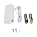 Interruptor de puerta remoto: S541: RF: Programado: Blanco