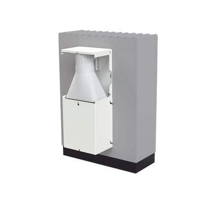 Gabinete para Resguardo de Sirena de 30 W (SF581A o SF581L No incluida). Sin Placa para tamper.