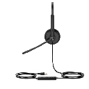 Diadema Alámbrica UH34 Dual de Yealink USB Compatible con Teléfonos IP y Computadoras.