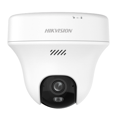 Turret PT IP 5 Megapixel (3K) Megapixel / Lente 2.8 mm / Dual Light (10 mts IR + 10 mts Luz Blanca) / Wi-Fi 6 / Interior / ACUSENSE / dWDR  / H.265 / Audio Bidireccional (Micrófono y Bocina) / 5 VCD