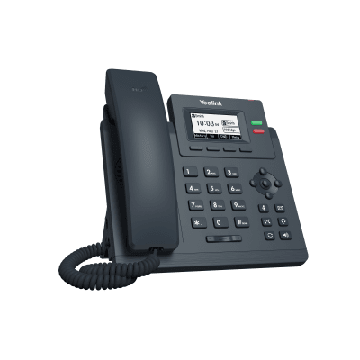 Teléfono IP Empresarial Yealink SIP T31P con 2 Líneas SIP y Conferencia de hasta 5 Participantes