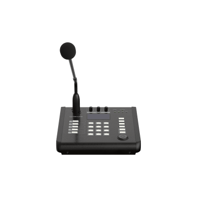 Micrófono IP SIP / Frecuencia 100Hz~6kHz / PoE IEEE 802.3 af / 10/100 Base-T / Protocolos SIP, HTTP, HTTPS / Seguridad SHA-2 / Certificaciones EMC y Safety