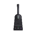 Diadema Inalámbrica WH64 Dual Teams con Micrófono Dual y Acoustic Shield 2.0 para Llamadas Claras en Entornos Ruidosos