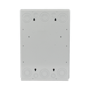 Centro de carga trifásico 3 Fases, 4 Hilos para interruptores QP, de 12 polos - 24 circuitos, 120/240vca, Barras de aluminio 125 Amp, Nema 1, uso interior. Incluye tapa.