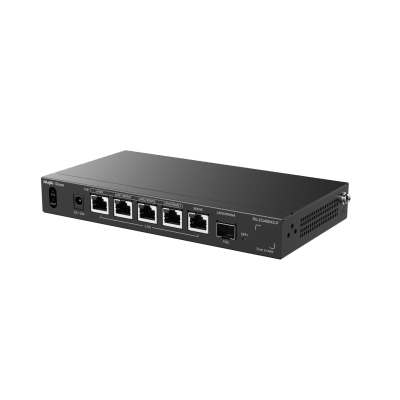 Router Balanceador con Función SD-WAN, PoE+ hasta 110 Watts, Hasta 5 Servicios de Internet y hasta 400 clientes con desempeño de 2.5 Gbps