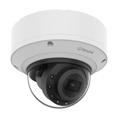 Cámara IP Domo Antivandálica 5MP para interior / Fácil Instalación / Lente Motorizado 3.6 - 9.4mm / IR 50M / WDR 150db / H.265 & WiseStream II